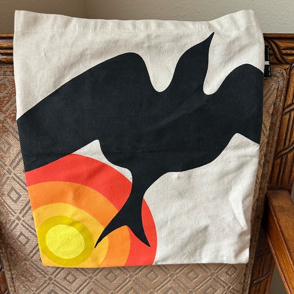 Canvas Tote Bag with Maya Angelou Quote - Picture 2 of 2